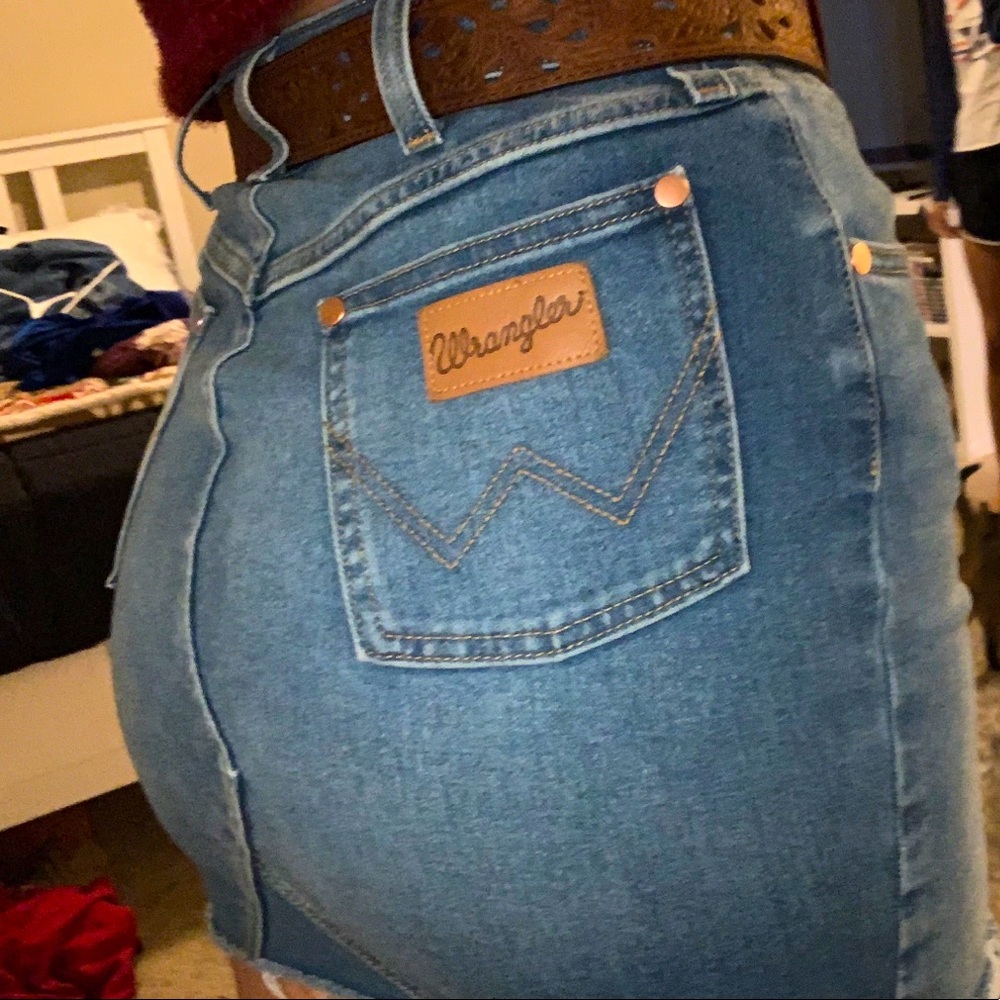 Jean skirt
